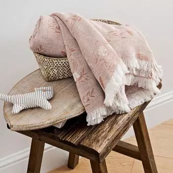 Плед iv83923 (полулён) 158х180