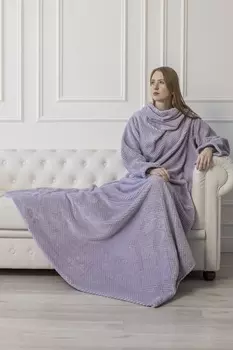 Плед с рукавами iv87285 (жаккард) 140х180