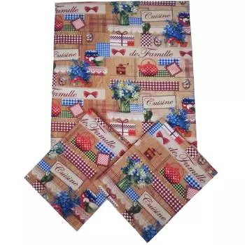 Полотенце кухонное iv72253 (упаковка 3 штуки) 45х60