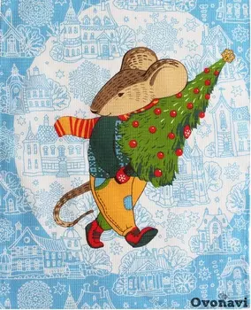 Полотенце кухонное Ovonavi-1567 45х60