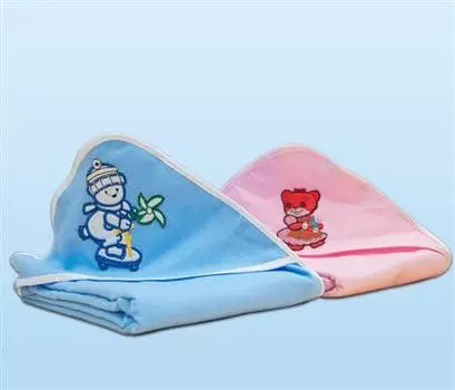 Полотенце-пелёнка фланель iv5756 (уголок для купания) 70/90