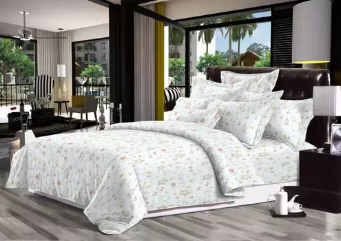 Постельное белье iv16496 (сатин) 1,5 спальный