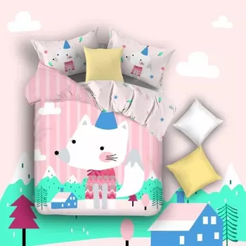 Постельное белье iv19599 (сатин) 1,5 спальный