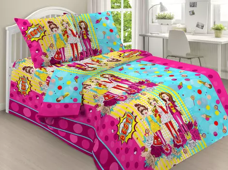 Постельное белье iv24139 (поплин) Ясельный