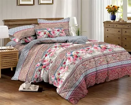 Постельное белье iv35260 (поплин) Евро-1