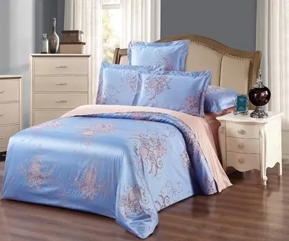 Постельное белье iv35832 (сатин-жаккард) Евро-1