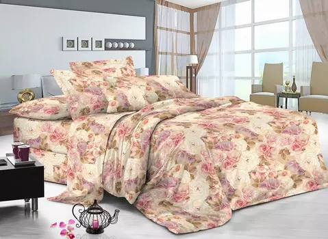 Постельное белье iv38182 (поплин) Семейный