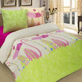 Постельное белье iv39494 (бязь) 2 спальный с Евро простынёй