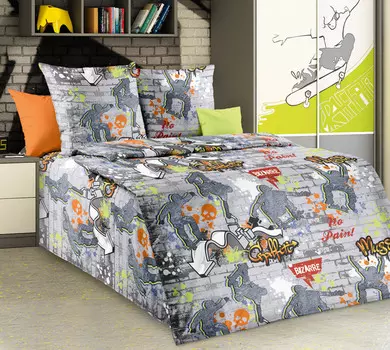 Постельное белье iv43043 (бязь) 1,5 спальный