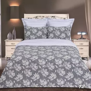 Постельное белье iv45043 джинс (сатин-жаккард) Семейный