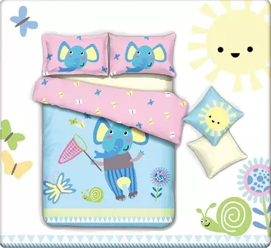 Постельное белье iv46923 (сатин) 1,5 спальный