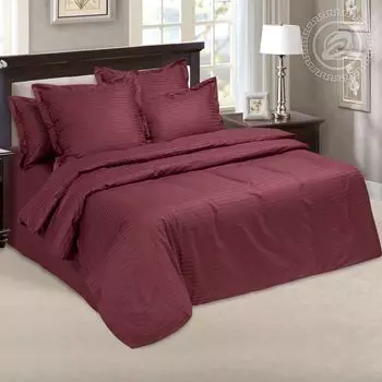 Постельное белье iv48094 (страйп-сатин) Семейный