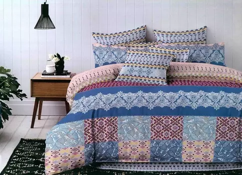 Постельное белье iv50597 (поплин) 1,5 спальный