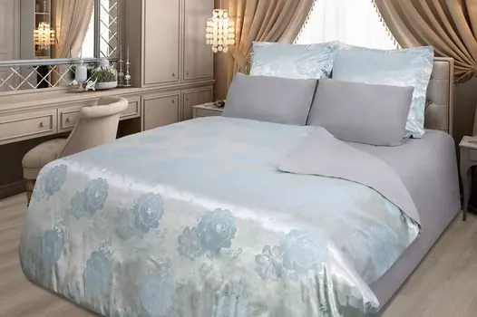 Постельное белье iv57546 (сатин-жаккард) Семейный