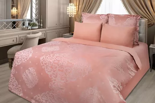 Постельное белье iv57547 (сатин-жаккард) Евро-1