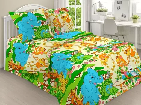 Постельное белье iv57557 (поплин) 1,5 спальный