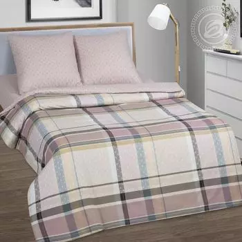 Постельное белье iv59292 (поплин) 2 спальный с Евро простынёй