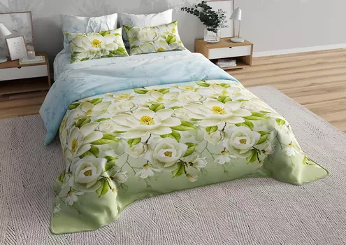 Постельное белье iv62640 (бязь) Евро-1