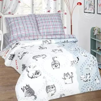 Постельное белье iv63180 (поплин) 1,5 спальный