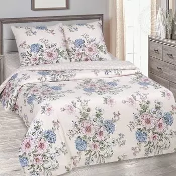 Постельное белье iv63184 (поплин) Семейный (простыня на резинке)