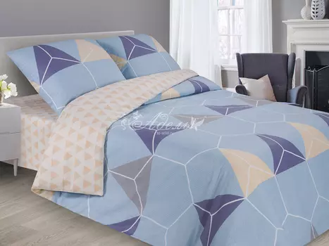 Постельное белье iv64056 (поплин) 2 спальный