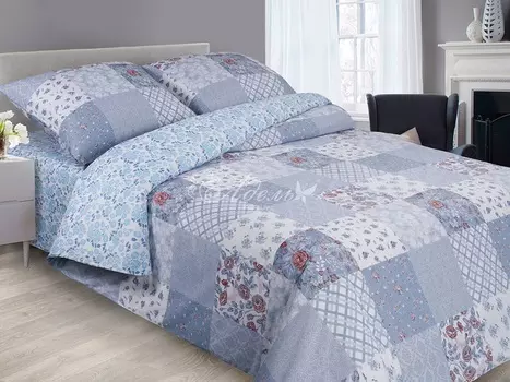 Постельное белье iv64063 (поплин) 2 спальный