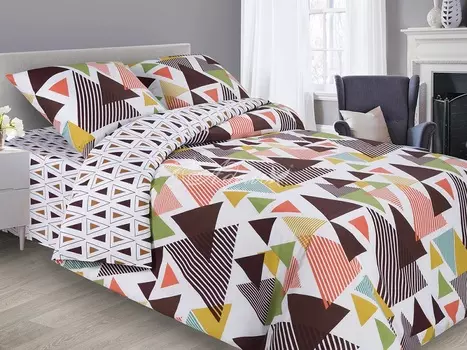 Постельное белье iv64065 (поплин) 2 спальный