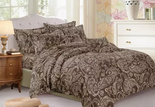 Постельное белье iv65721 (полисатин) 1,5 спальный