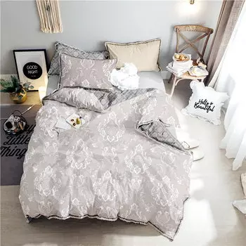 Постельное белье iv65807 (микрофайбер) 2 спальный