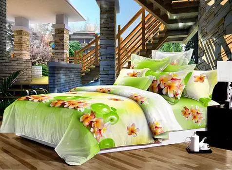 Постельное белье iv65974 (поплин) Семейный