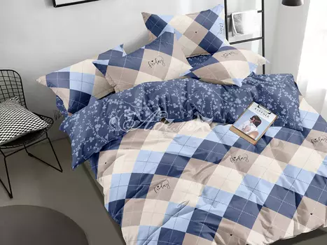 Постельное белье iv66927 (поплин) Евро-1