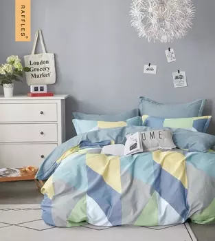 Постельное белье iv67407 (сатин) 2 спальный