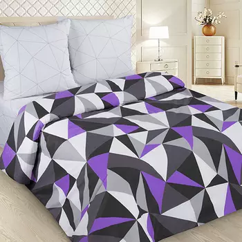 Постельное белье iv67806 (поплин) 2 спальный с Евро простынёй