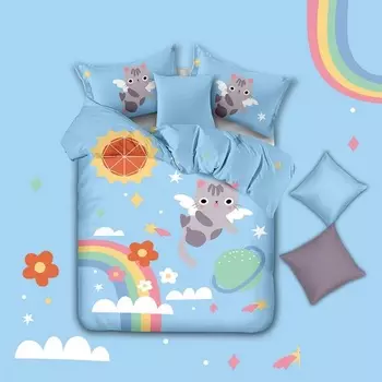 Постельное белье iv68990 (сатин) 1,5 спальный