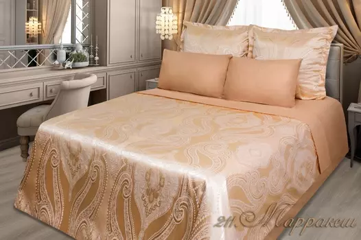 Постельное белье iv69911 (сатин-жаккард) Евро-1