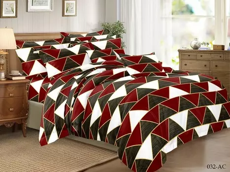 Постельное белье iv71055 (полисатин) Семейный (простыня на резинке)