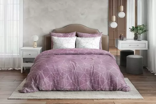 Постельное белье iv72540 (поплин) Евро-1