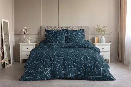 Постельное белье iv72543 (поплин) 1,5 спальный