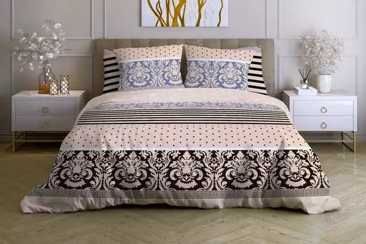 Постельное белье iv72547 (поплин) Семейный