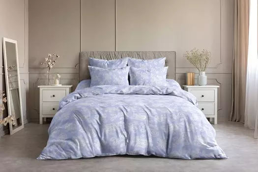 Постельное белье iv72554 (поплин) 2 спальный