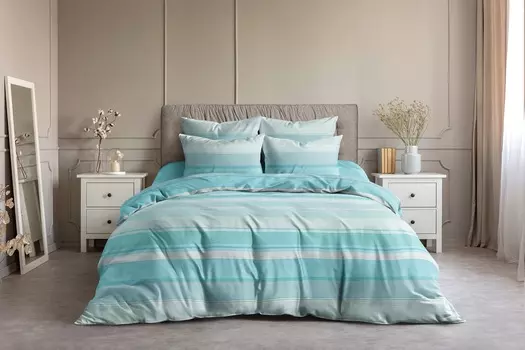 Постельное белье iv72563 (поплин) Евро-1