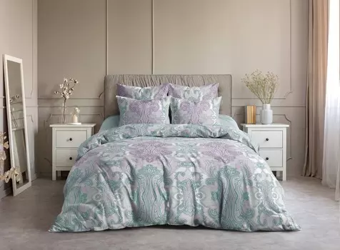 Постельное белье iv72566 (поплин) Евро-1