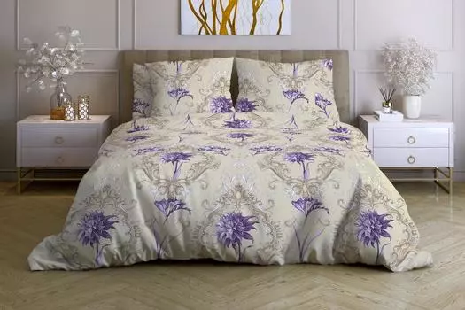 Постельное белье iv72683 (бязь) Евро-1