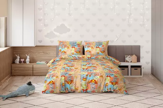 Постельное белье iv72741 (бязь) 1,5 спальный