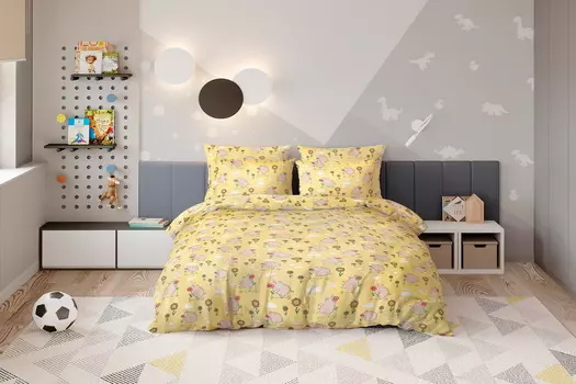 Постельное белье iv72742 (бязь) 1,5 спальный