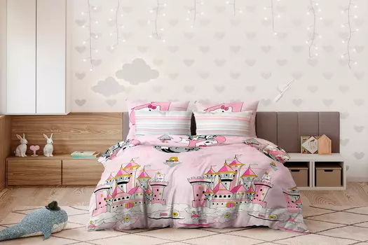 Постельное белье iv72751 (поплин) 1,5 спальный