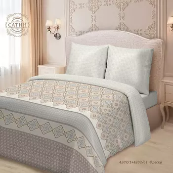 Постельное белье iv74720 (сатин-жаккард) Семейный
