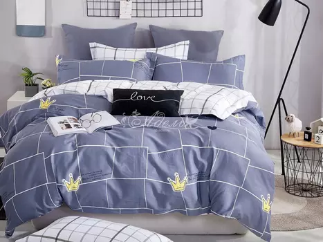 Постельное белье iv77207 (сатин) 1,5 спальный