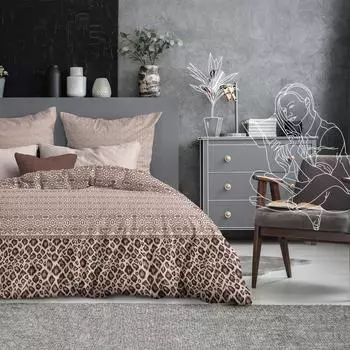 Постельное белье iv78328 (перкаль) Евро-1