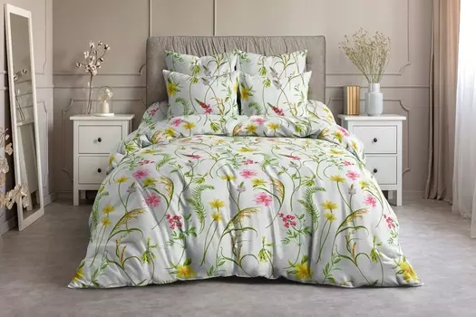 Постельное белье iv81242 (поплин) Семейный